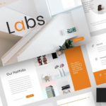 Personal Portfolio Presentation PPT Template, Designer Portfolio Presentation PPT Template（Supports custom designs）